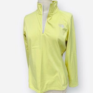 The North Face Women's Yellow Quarter-Zip Top